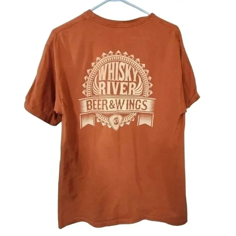 Whisky River tee. Size Medium